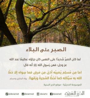 الصبر على البلاء